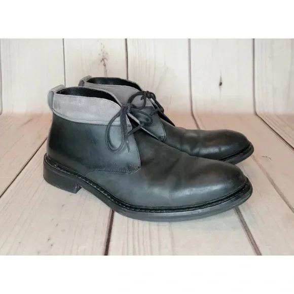 Cole Haan‎ Williams Chukka Boots Men\'s Size 10.5 M Gray Cole Haan Williams Welt Chukka Dress Boots Mens Gray 10.5M  main image 4
